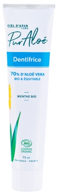 Pur Aloé Dentifrice 70% Aloe Vera Bio 75 ml 