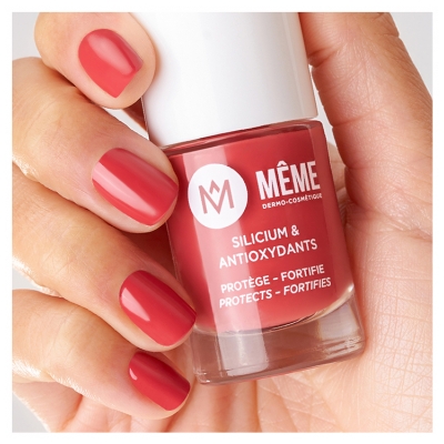 MÊME Vernis Silicium et Antioxydants 10 ML - Teinte : 28 Vigne Rouge