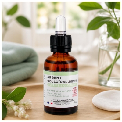 Dr. Theiss Argent Colloïdal Hygiène des Paupières 20 ppm Bio 30 ml