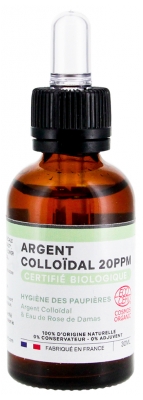 Dr. Theiss Argent Colloïdal Hygiène des Paupières 20 ppm Bio 30 ml