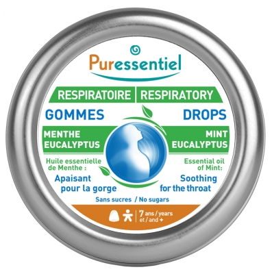 Puressentiel Gommes Menthe-Eucalyptus Respiratoire - 45 g