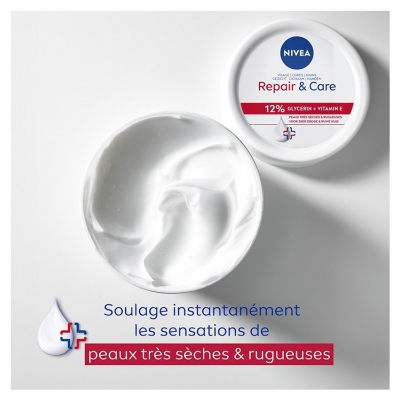 Nivea Repair & Care 15% Glycérine + Provitamine B5 + Niacinamide Pot 400 ML