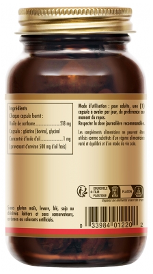 Solgar Huile d Ail Softgels