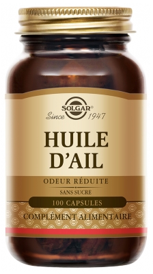 Solgar Huile d Ail Softgels