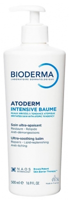 Bioderma Atoderm Baume Hydratant Visage et Corps Peau Sujette à l'Eczéma Atopique 500 ml
