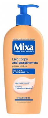 Mixa Lait Corps Anti Dessèchement Peaux Sèches 250 ml