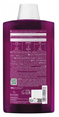 Klorane Croissance Shampoing Accélérateur de Pousse à l'Adénosine et à la Quinine 400 ml