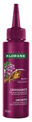 Klorane Croissance Sérum Accélérateur de Pousse Intense à la Quinine 100 ml