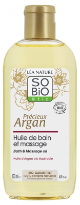 Léa Nature SO BIO étic Précieux Argan Huile de Bain et Massage Biologique 150 ML