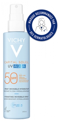 Vichy Capital Soleil UV Aqua Spray Hydratant Invisible SPF50 200 ml