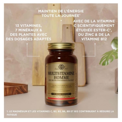 Solgar Multivitamine Homme 60 Gélules