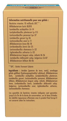 Solgar Probiotiques Daily Confort Intestinal 30 Gélules