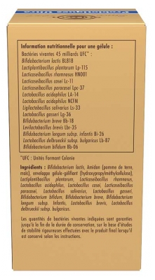 Solgar Probioitiques Équilibre de la Flore Intestinale Ultra 30 Gélules