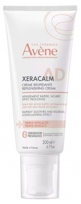 Avène XeraCalm AD Crème Relipidante Peaux Très Sèches à Tendance Atopique 200 ml