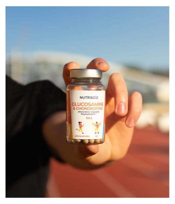 Nutri&Co Glucosamine & Chondroïtine Articulations et Os 90 Gélules