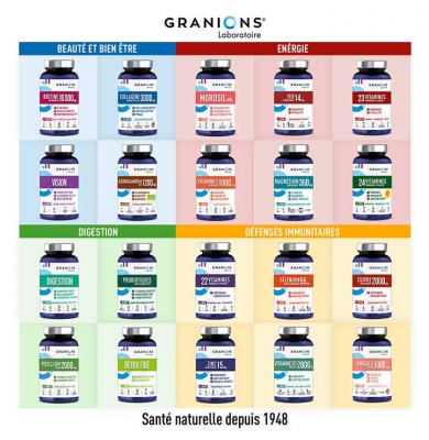 Granions Oméga 3 1000 mg 60 Capsules