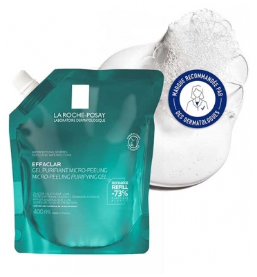 La Roche-Posay Effaclar Gel Micropeeling Éco-Recharge 400 ml