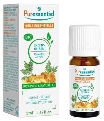 Puressentiel Huile Essentielle Encens Oliban Bio 5 ml
