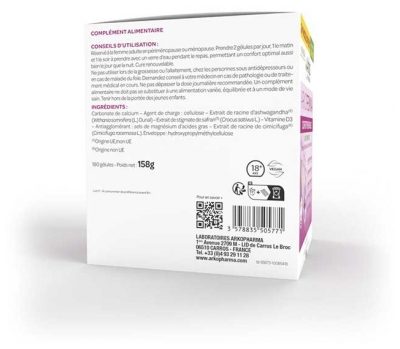 Arkopharma Arko Femina Règles Douloureuses 2 à 6 Cycles 30 Gélules