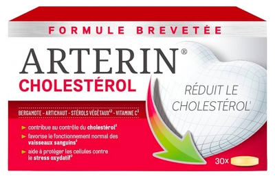 Arterin Cholestérol Complément Alimentaire 30 Comprimés