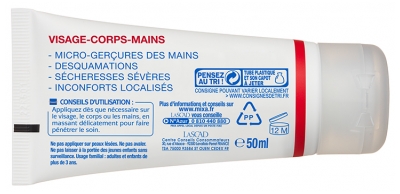 Mixa Baume Cica Réparation Accélérée Peau Sèche Irritée 50 ml