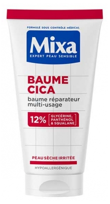 Mixa Baume Cica Réparation Accélérée Peau Sèche Irritée 50 ml
