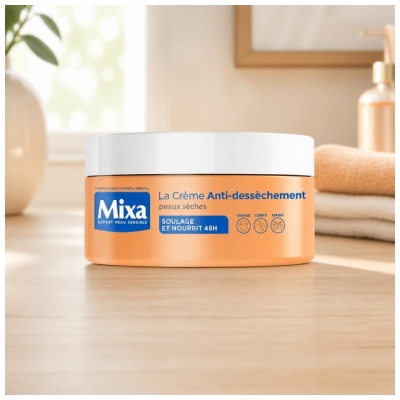 Mixa La Crème Anti-Dessèchement Peaux Sèches 150 ml