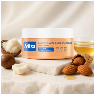 Mixa La Crème Anti-Dessèchement Peaux Sèches 150 ml