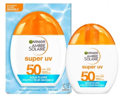 Garnier Ambre Solaire Super UV Aqua Fluide Invisible SPF50 40 ml