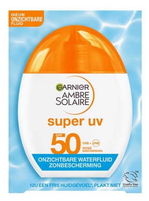 Garnier Ambre Solaire Super UV Aqua Fluide Invisible SPF50 40 ml