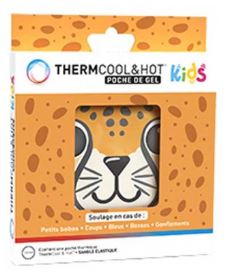 Bausch + Lomb Kids ThermCool & Hot 1 Poche de Gel - Modèle : Léopard