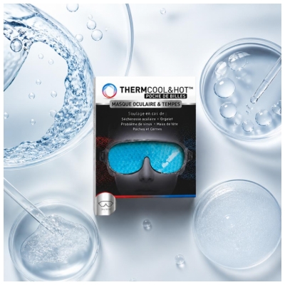 Bausch + Lomb ThermCool & Hot 1 Poche de Gel Masque Oculaire & Tempes
