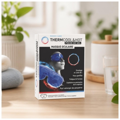 Bausch + Lomb ThermCool & Hot 1 Poche de Gel Masque Oculaire