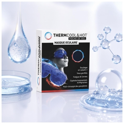 Bausch + Lomb ThermCool & Hot 1 Poche de Gel Masque Oculaire