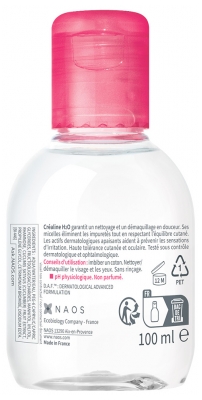 Bioderma Créaline Eau Micellaire Démaquillante Visage et Yeux Peaux Sensibles 100 ml