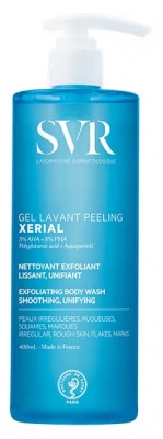 SVR Xérial : Peaux sèches et squameuses Gel Lavant Peeling Corps 400 ml