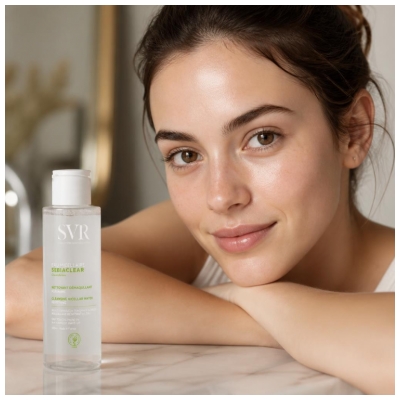 SVR Sebiaclear Eau Micellaire Peaux Grasses à Tendance Acnéique 100 ml