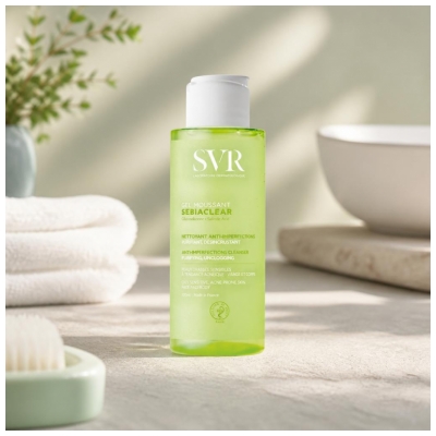 SVR Sebiaclear Gel Moussant Anti-Imperfections Peaux Grasses à Tendance Acnéique 100 ml