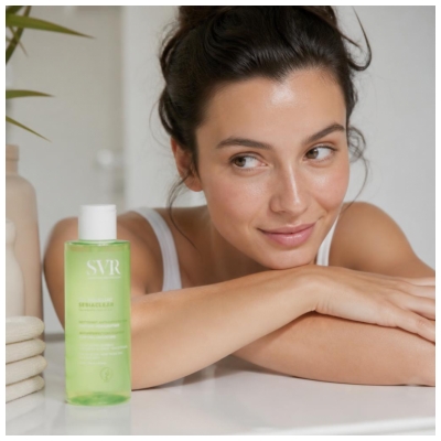 SVR Sebiaclear Gel Moussant Anti-Imperfections Peaux Grasses à Tendance Acnéique 100 ml