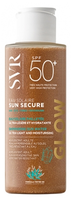 SVR Sun Secure Glow Eau Solaire Pailletée Ultra-Légère SPF50+ 100 ml
