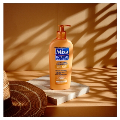 Mixa Lait Corps Nourrissant Peaux Claires Effet Soleil 250 ml