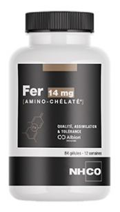 NHCO Fer Amino-Chélaté 14 mg 84 Gélules