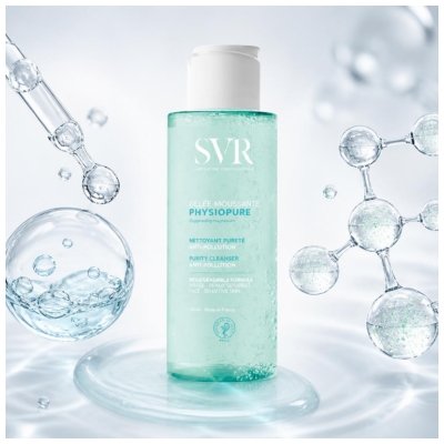 SVR Physiopure Gelée Moussante Nettoyant Pureté Anti-Pollution 100 ml