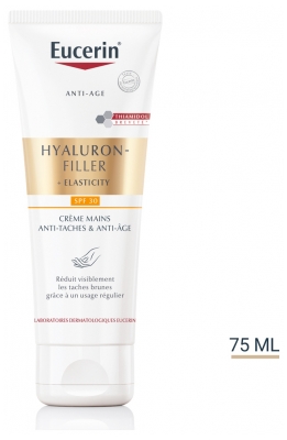 Eucerin Hyaluron-Filler + Elasticity Crème Mains Anti-Taches SPF30 75 ml