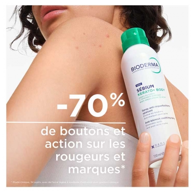 Bioderma Sébium Kerato+ Body Spray Anti Imperfections Apaisant 150 ml