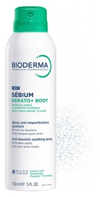 Bioderma Sébium Kerato+ Body Spray Anti Imperfections Apaisant 150 ml