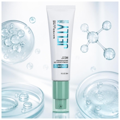 Maybelline New York Poreless Jelly Base Floutante et Hydratante 24H 30 ml