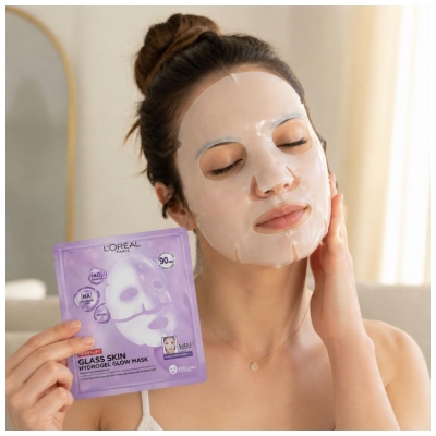 L'Oréal Paris Revitalift Filler Masque Hydrogel Éclat 4 Masques
