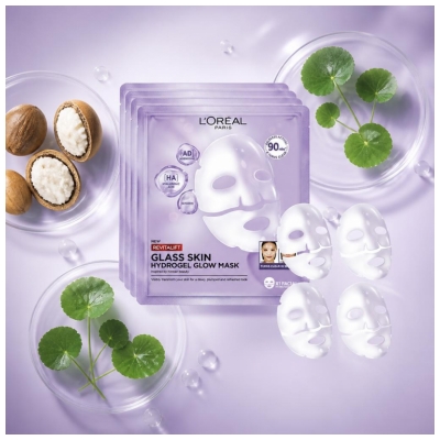 L'Oréal Paris Revitalift Filler Masque Hydrogel Éclat 4 Masques