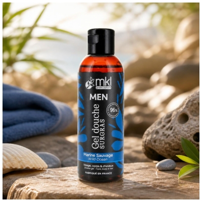 MKL Green Nature Men Gel Douche Surgras à la Marine Sauvage 100 ML